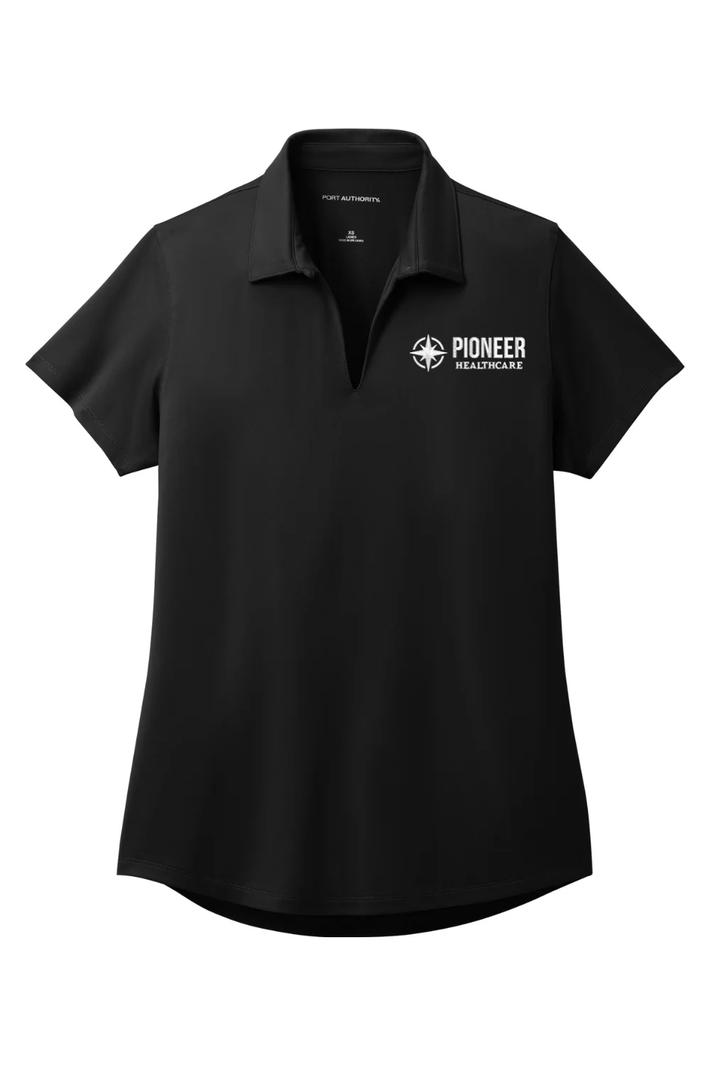 Women's Stretch Flat Knit Polo - Image 3