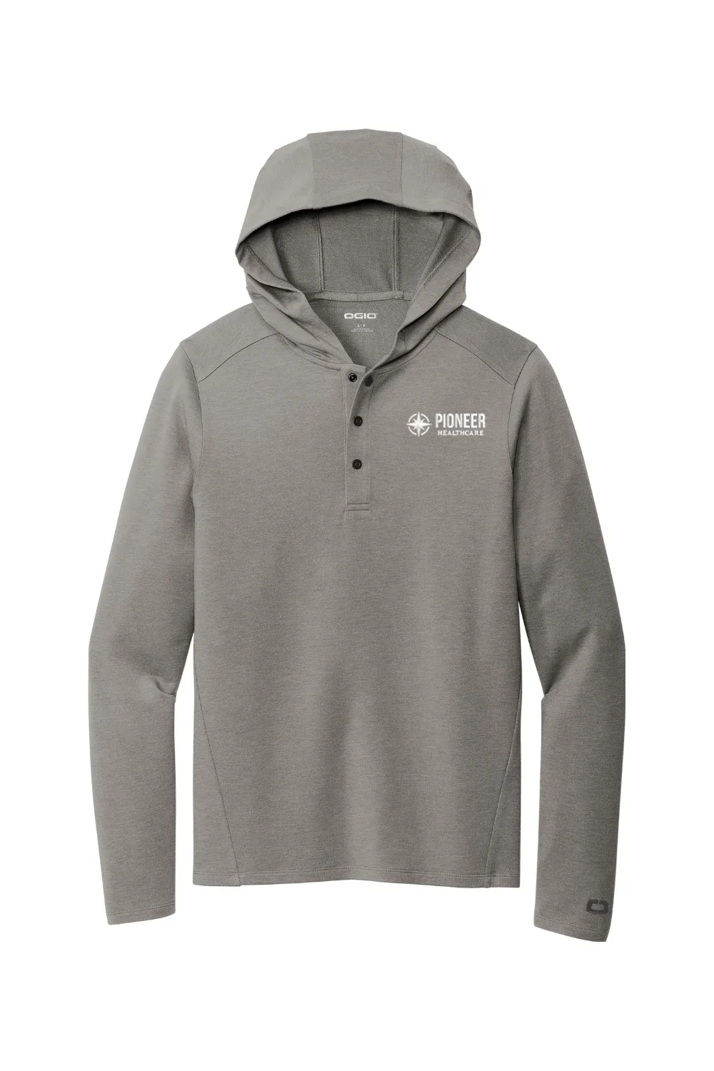Alternative view of Men's Luuma Flex Hooded Henley